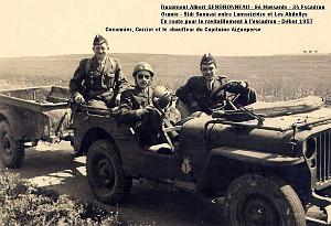 9 EME HUSSARDS DE ALBERT GENDRONNEAU 3 EME ESCADRON 1956 1957 (5)